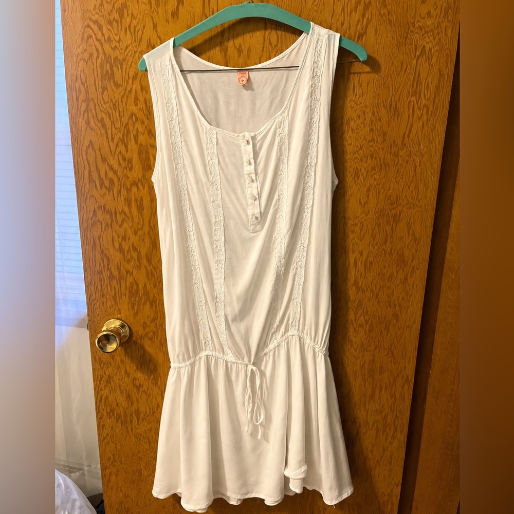 Farm Rio White Sundress